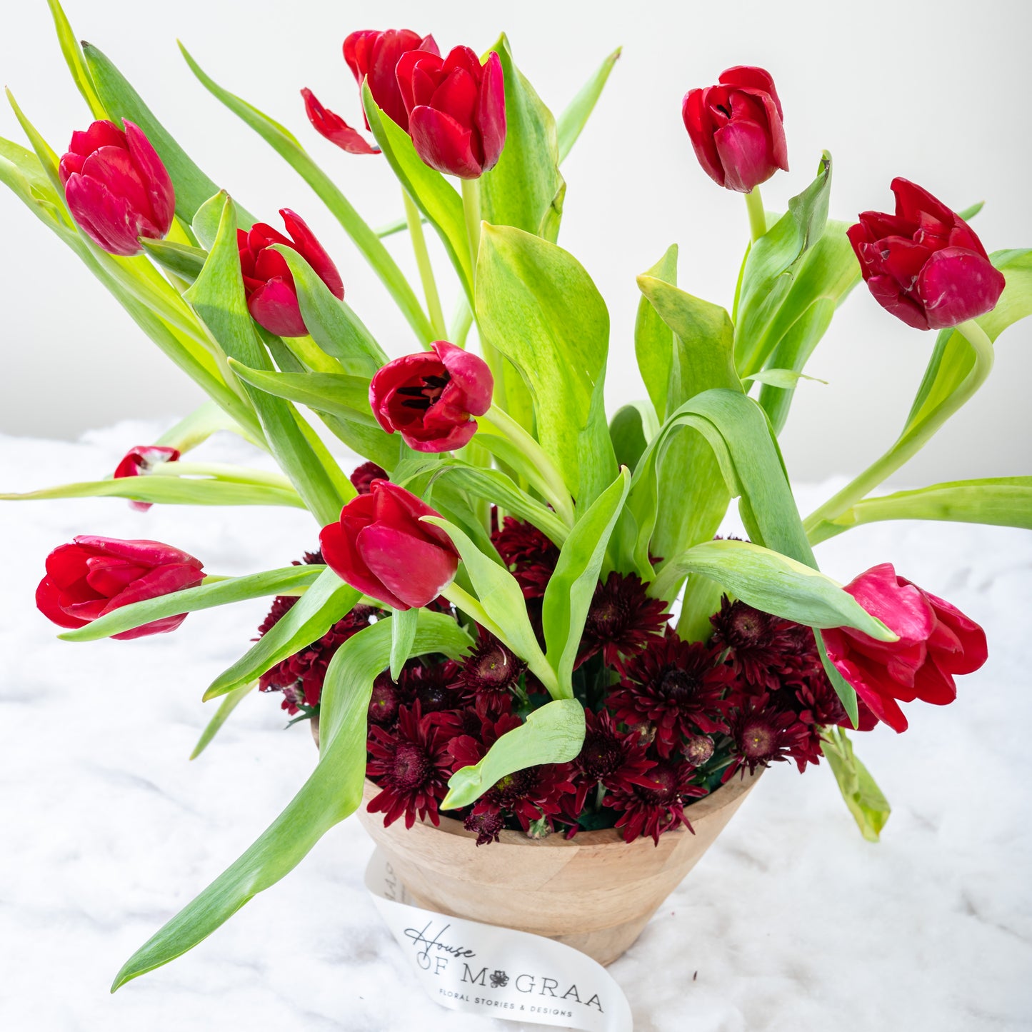red tulips
