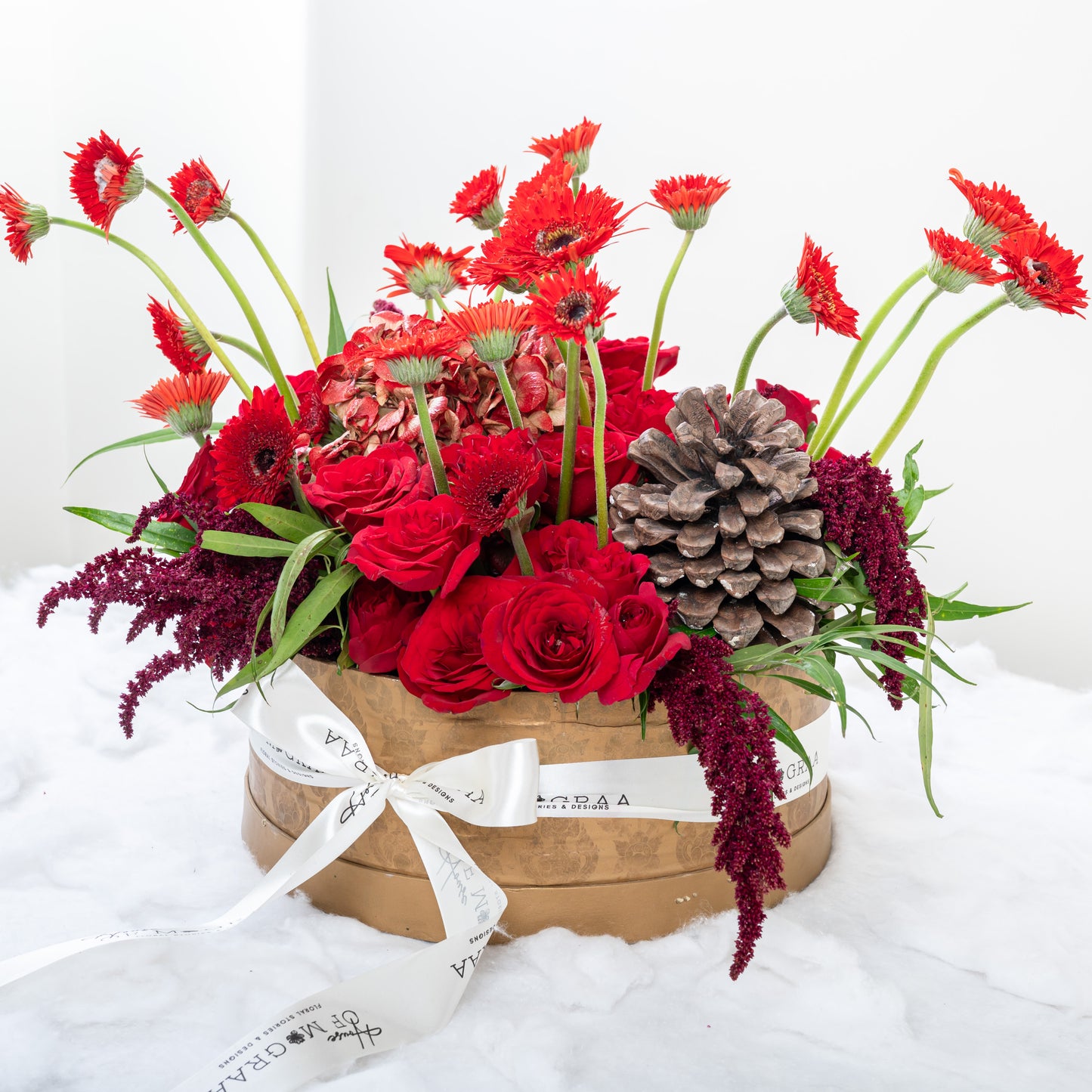 red round rose