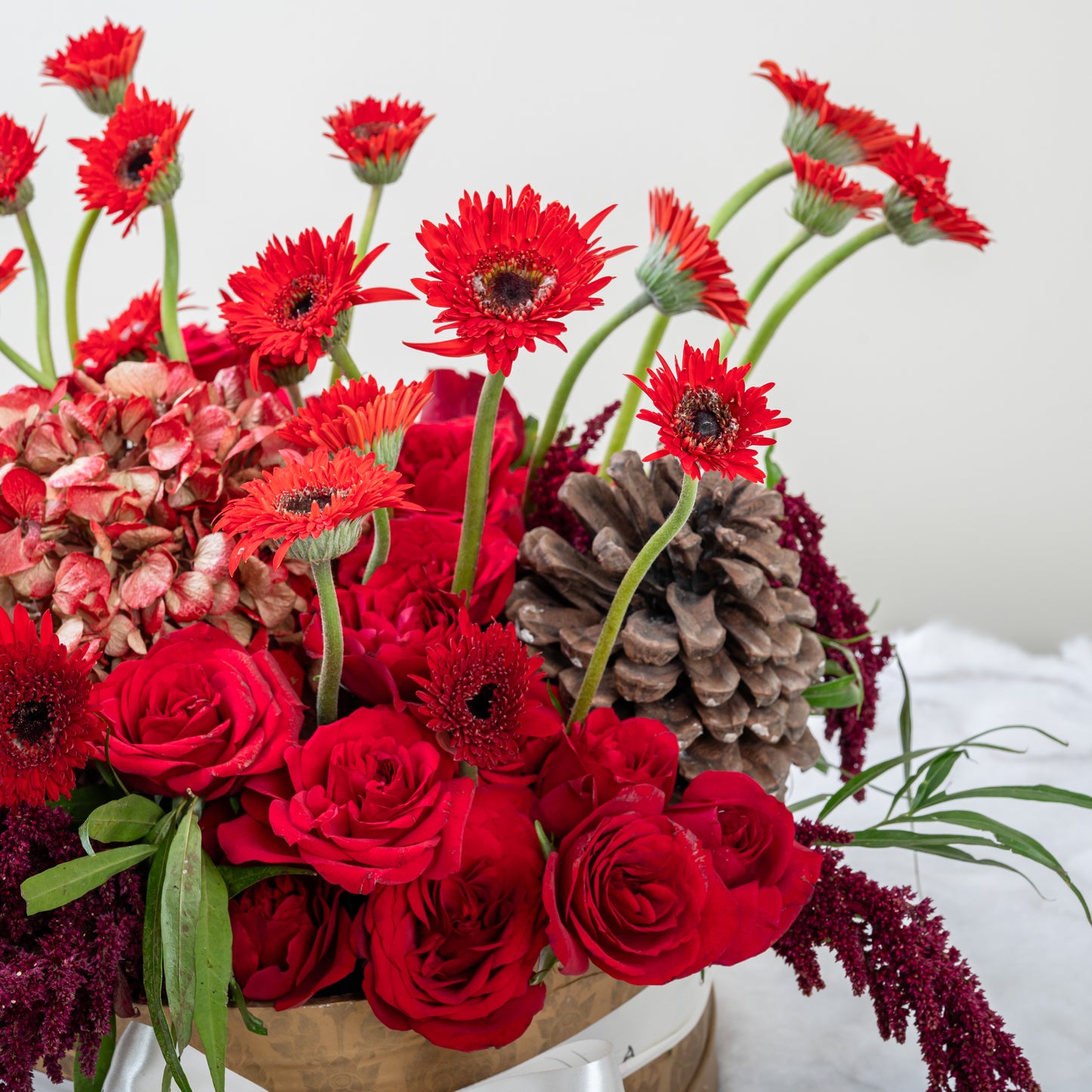 red round rose