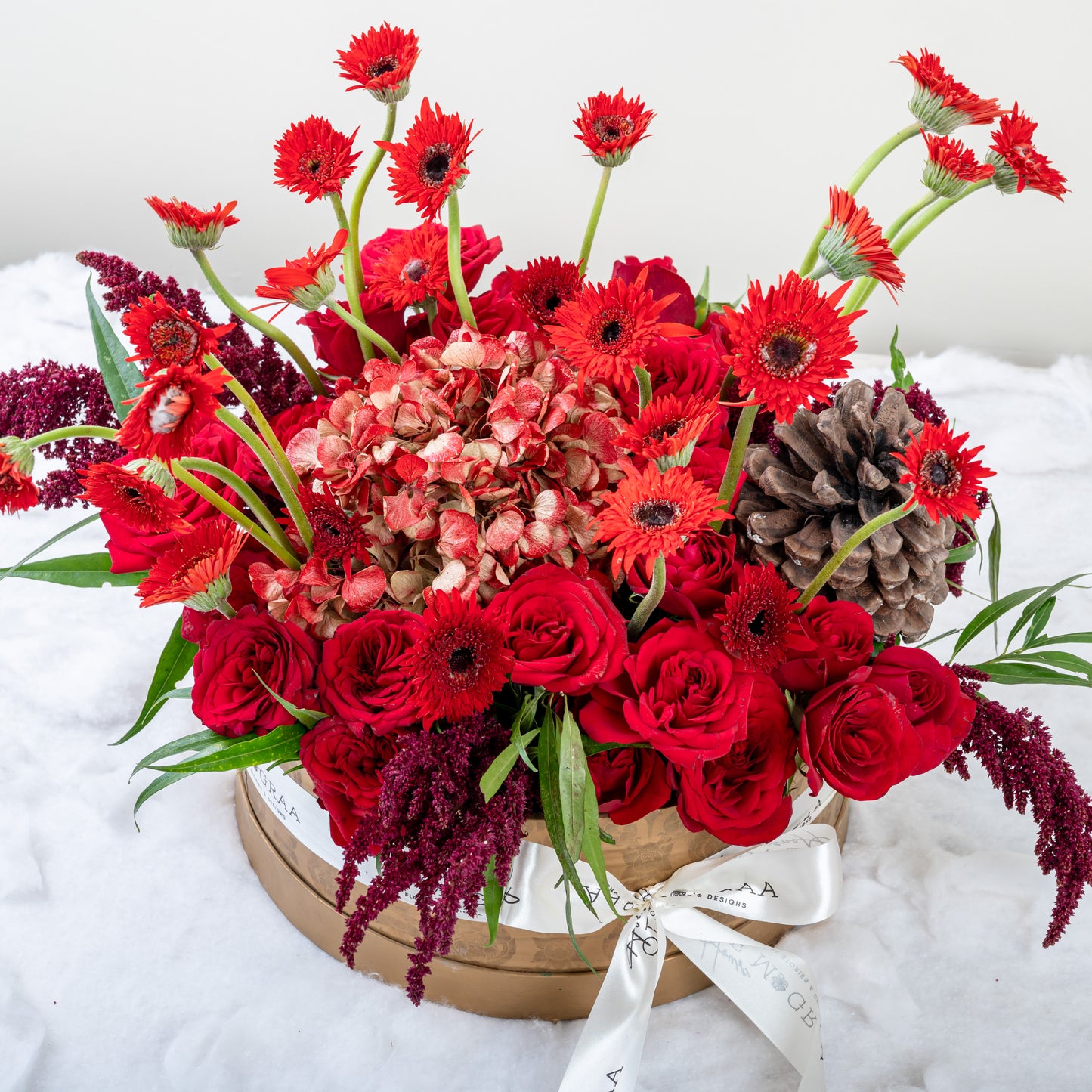 red round rose