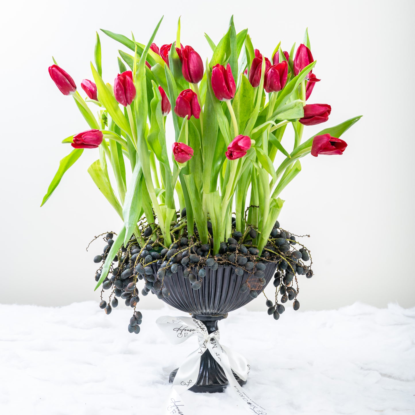 red tulips