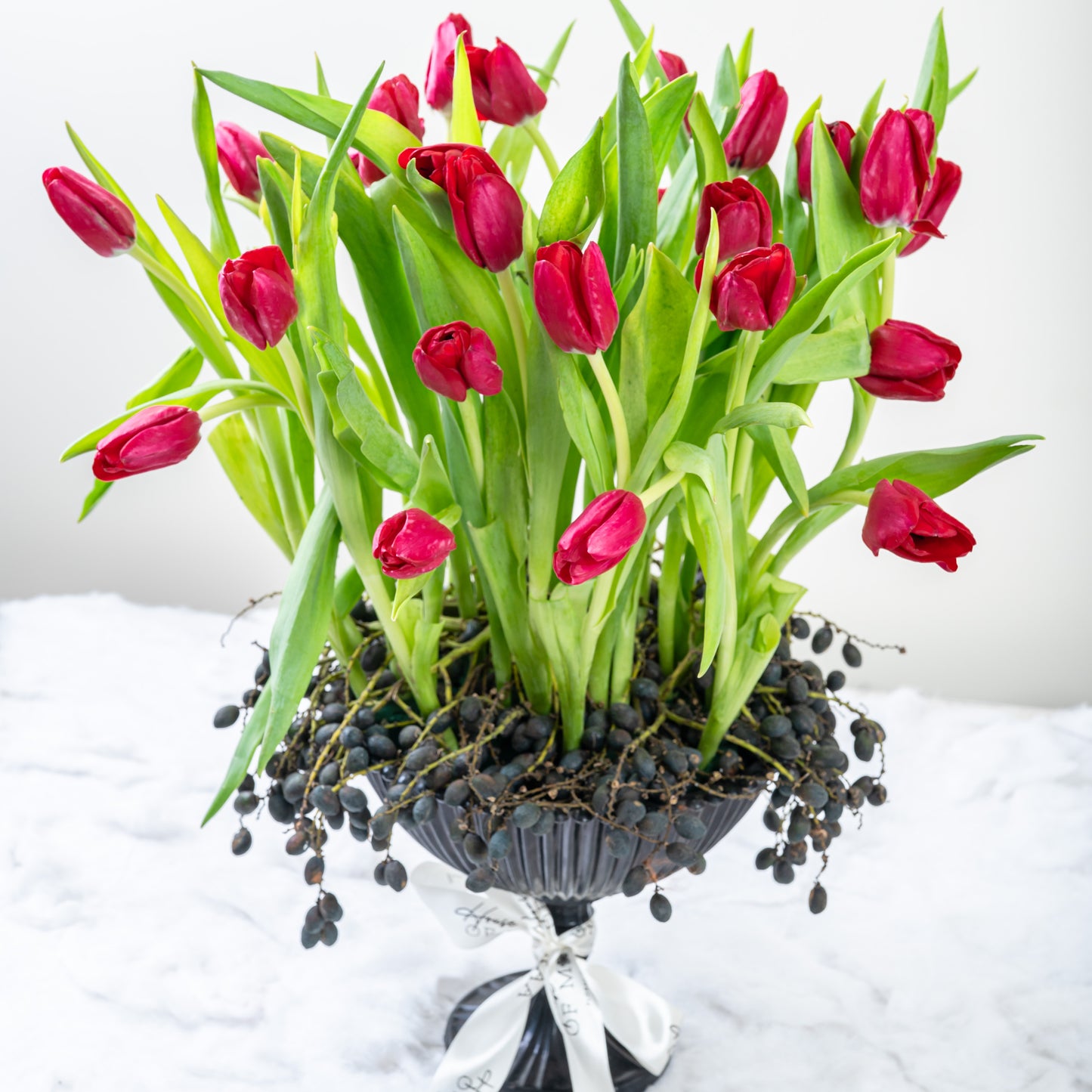 red tulips