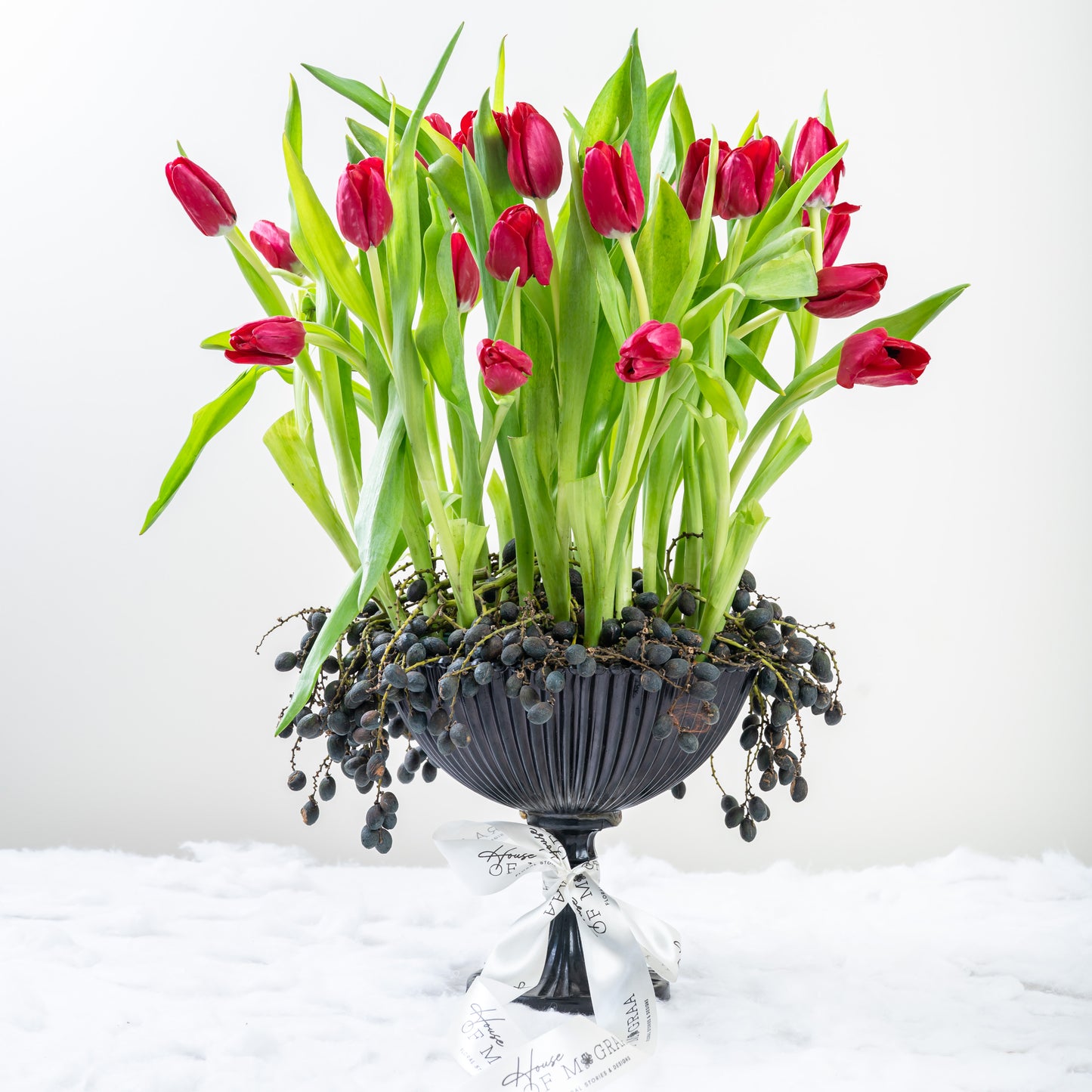 red tulips